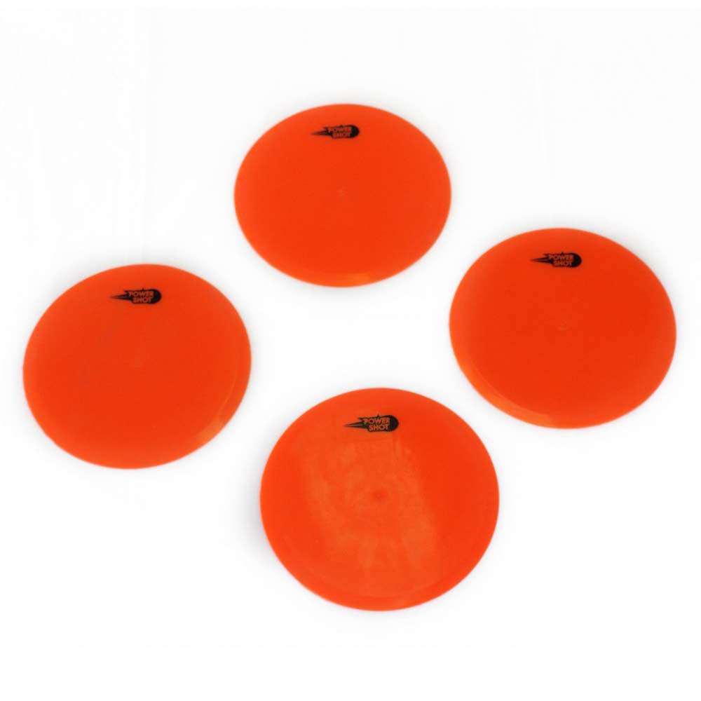 Powershot Marqueurs De Sol Ronds 4 Unités 30 cm Orange