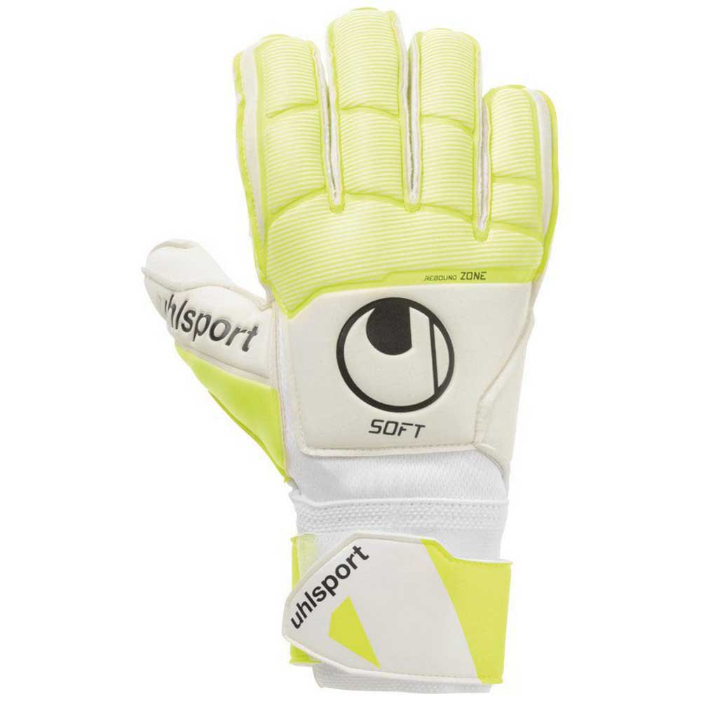 Uhlsport Pure Alliance Soft Flex Frame Goalkeeper Gloves Jaune,Blanc 4.5