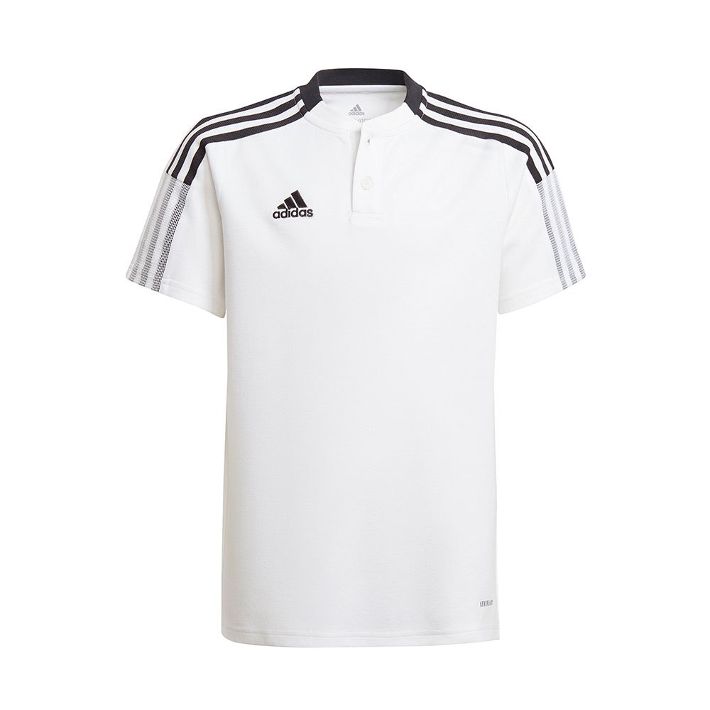 Adidas Tiro 21 Short Sleeve Polo Shirt Blanc 152 cm