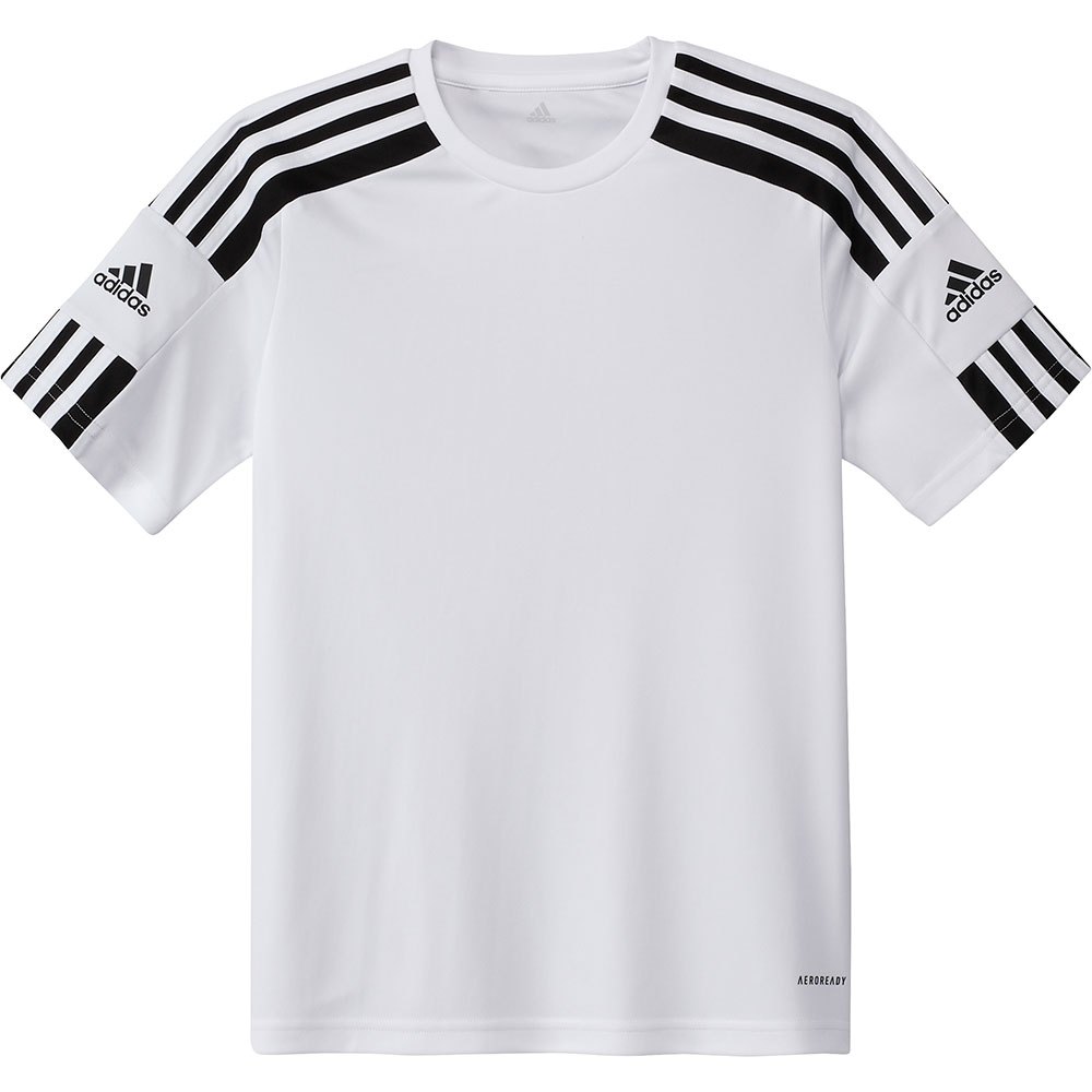 Adidas Squadra 21 Short Sleeve T-shirt Blanc 13-14 Years