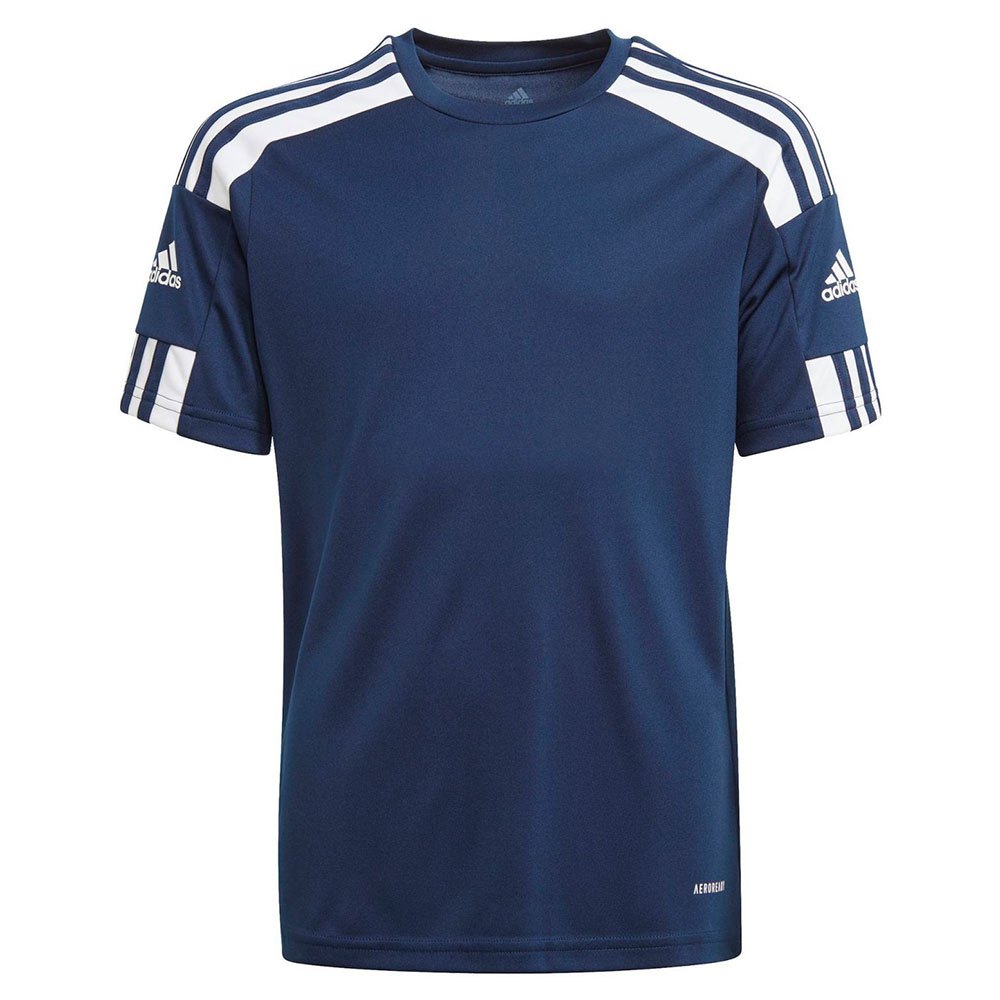 Adidas Squadra 21 Short Sleeve T-shirt Bleu 13-14 Years