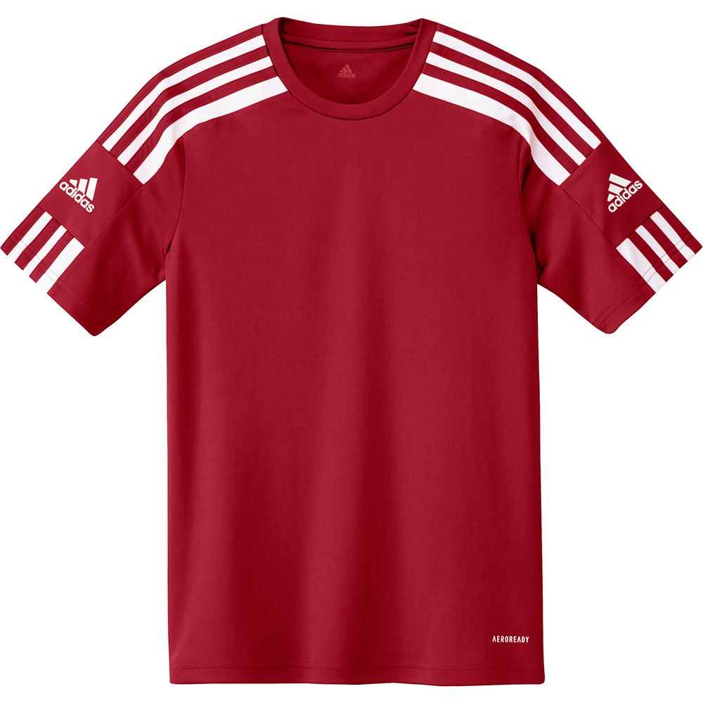 Adidas Squadra 21 Short Sleeve T-shirt Rouge 13-14 Years