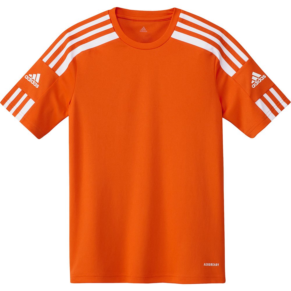 Adidas Squadra 21 Short Sleeve T-shirt Orange 13-14 Years