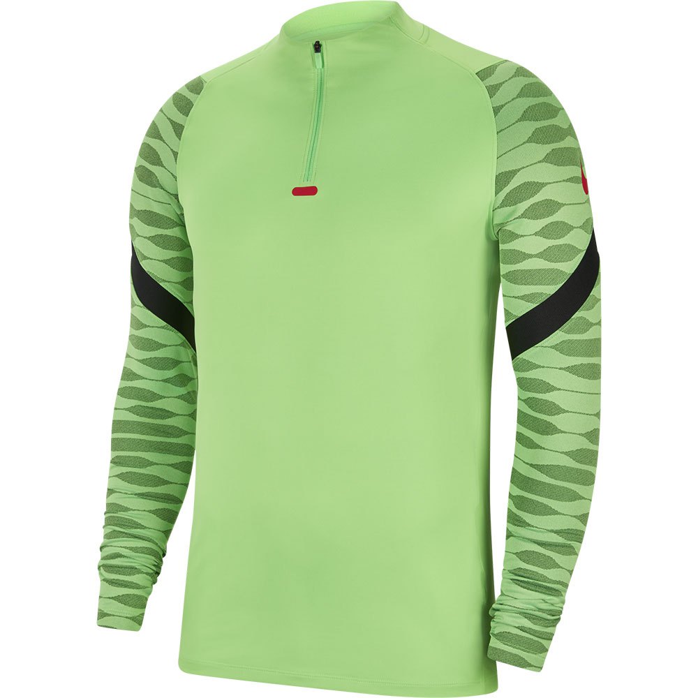 Nike Dri Fistrike Drill Long Sleeve T-shirt Jaune L Homme