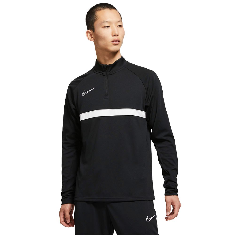 Nike Dri Fiacademy Drill Long Sleeve T-shirt Noir L Homme