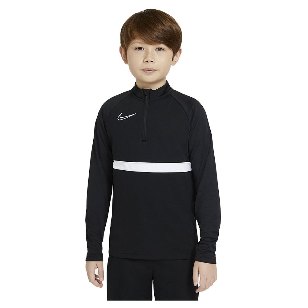 Nike T-shirt à Manches Longues Dri-fiacademy Drill S Black / White / White / White