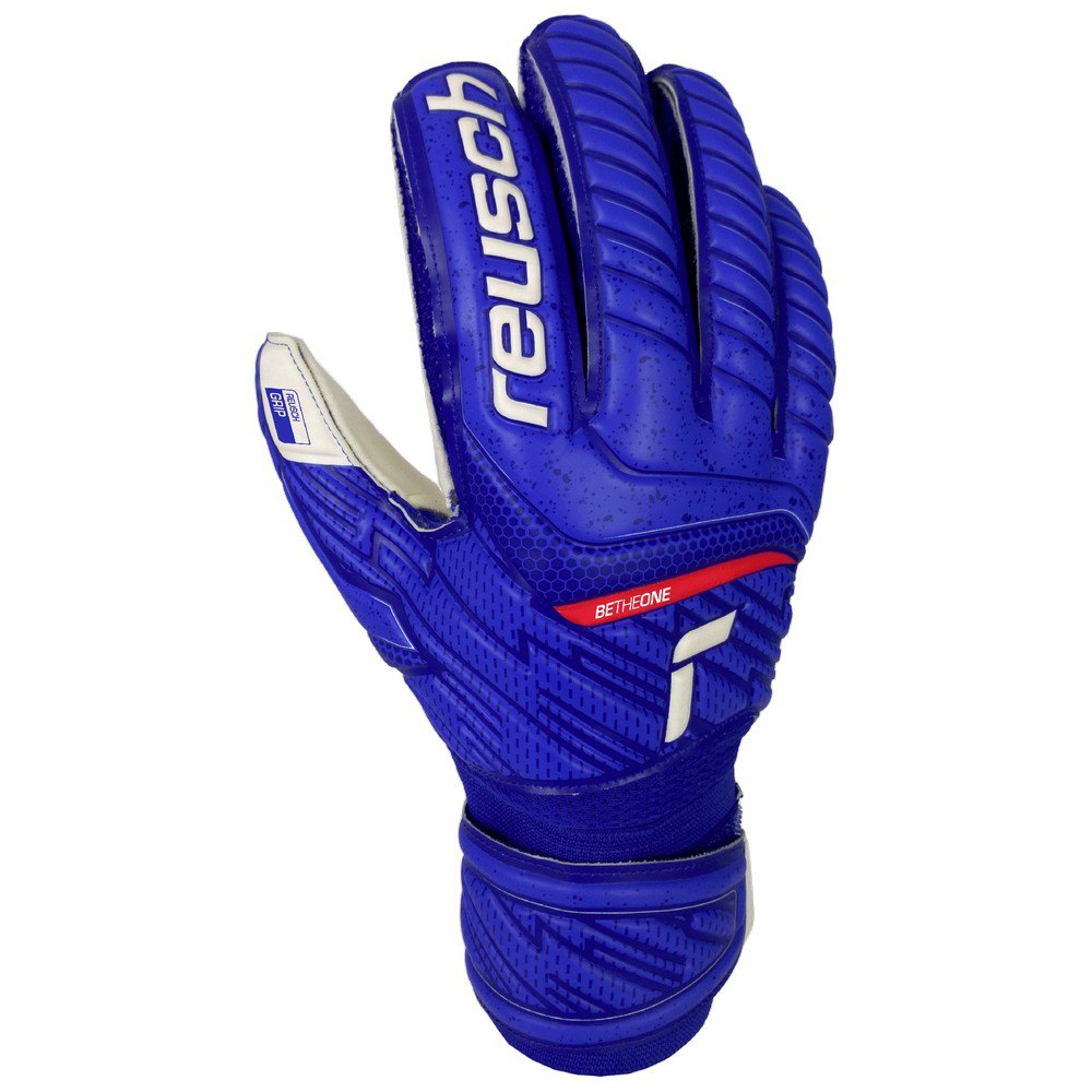 Reusch Attrakt Grip Goalkeeper Gloves Bleu 11