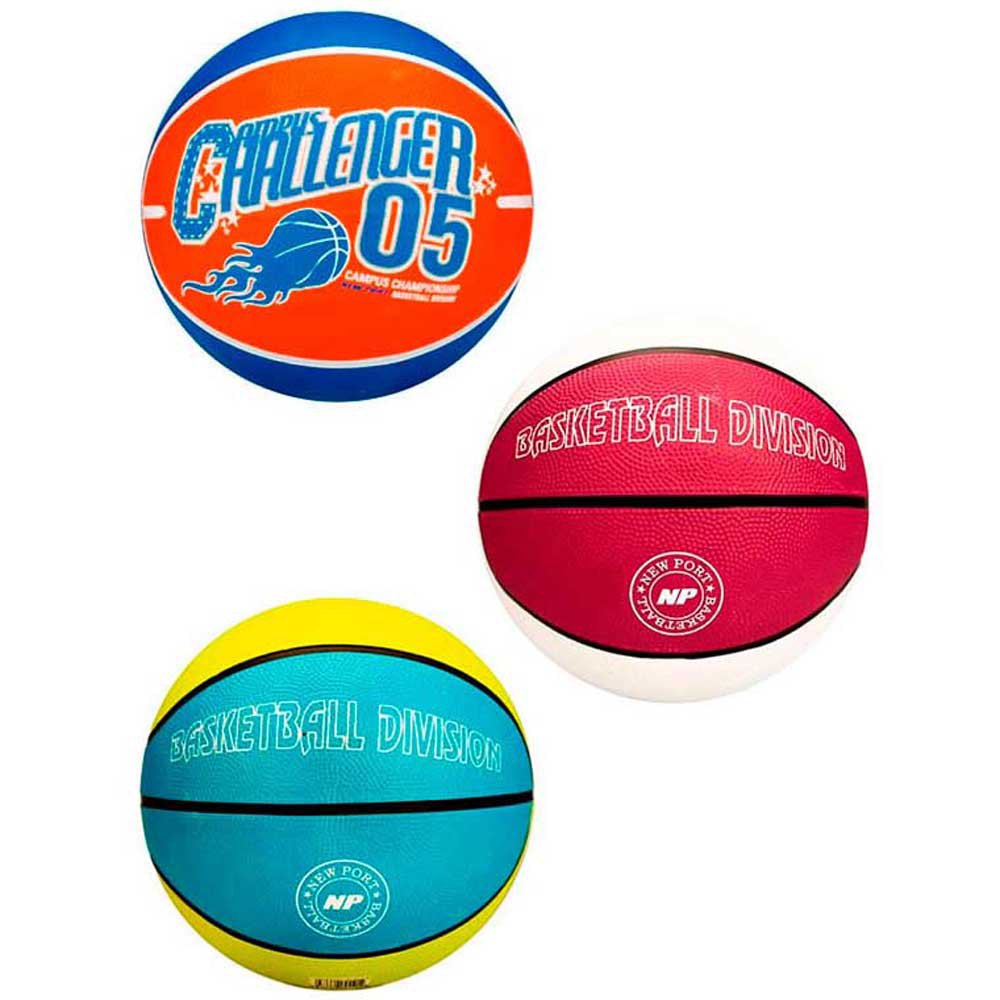 Krf Ballon De Basket-ball Stinger Division De Basket-ball New Port 7 Blue / Yellow