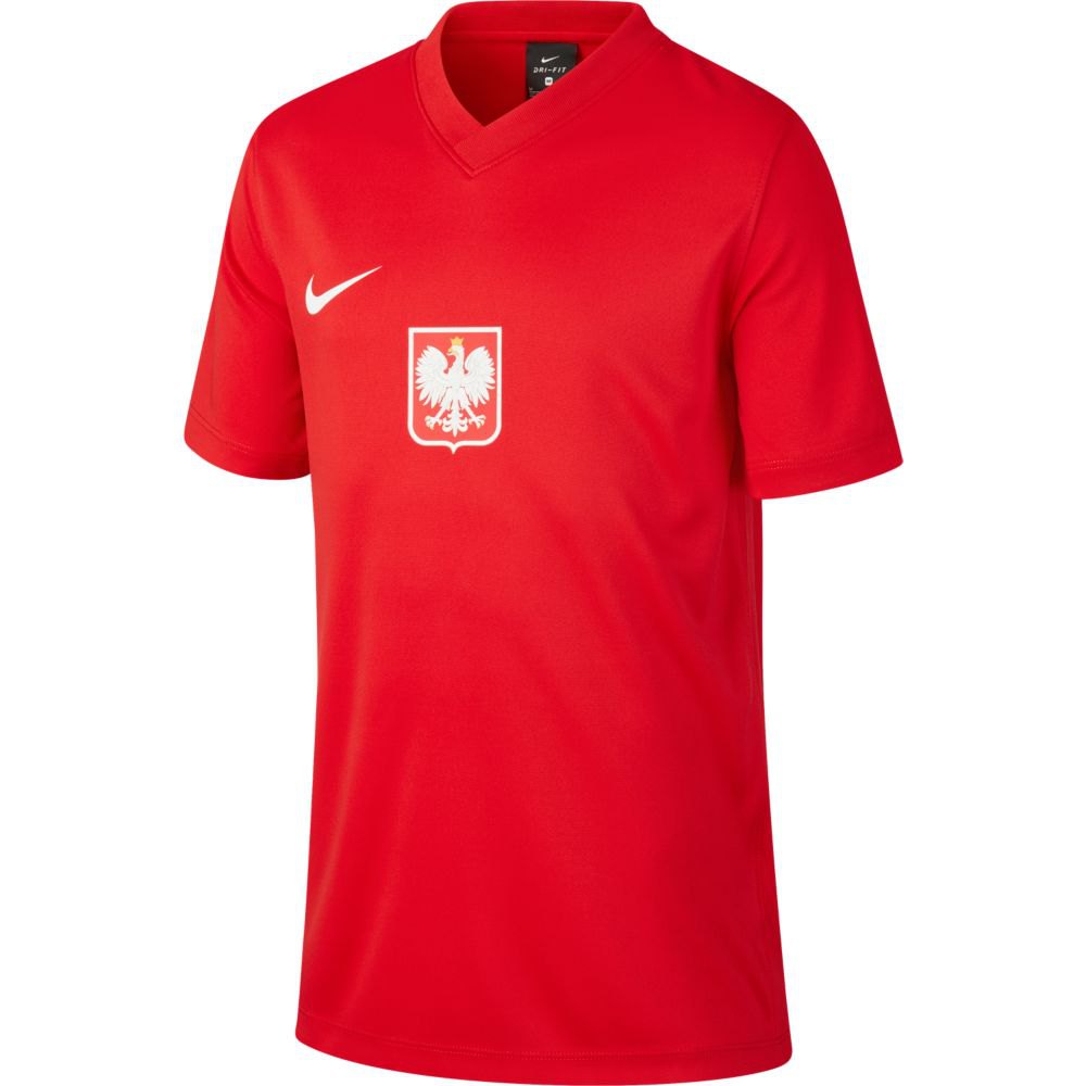 Nike Pologne T-shirt Breathe 2020 Junior M Sport Red / White