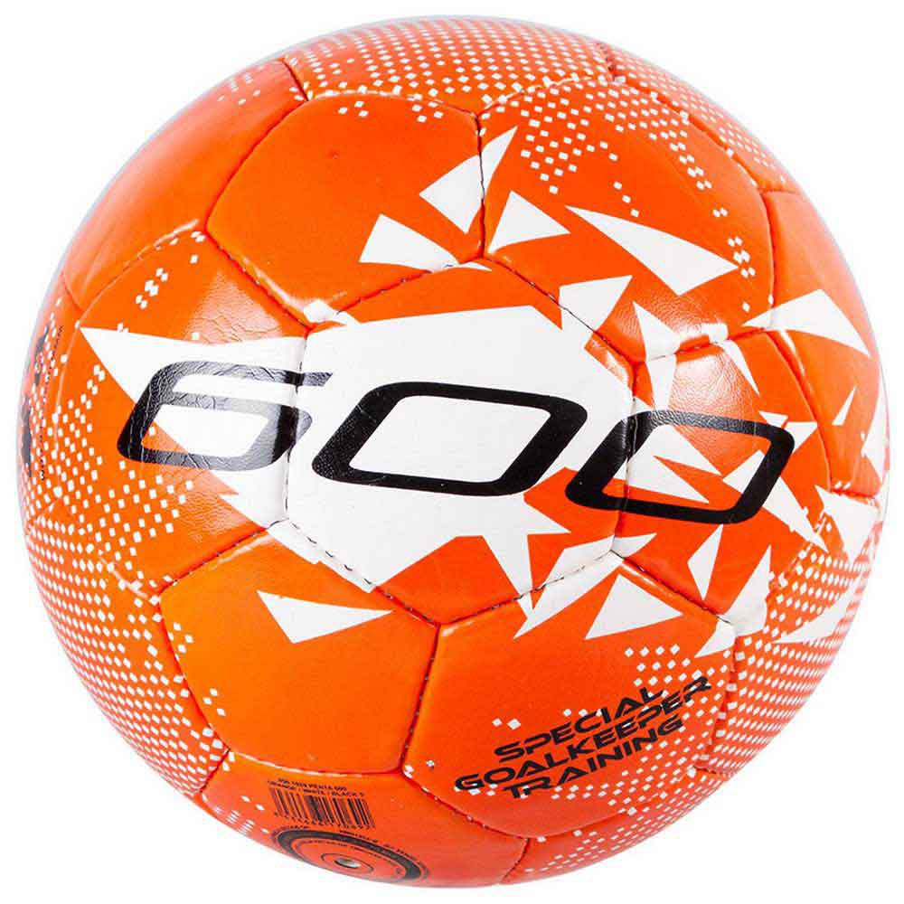 Ho Soccer Ballon Football Penta 600 5 Fluo Orange / Black