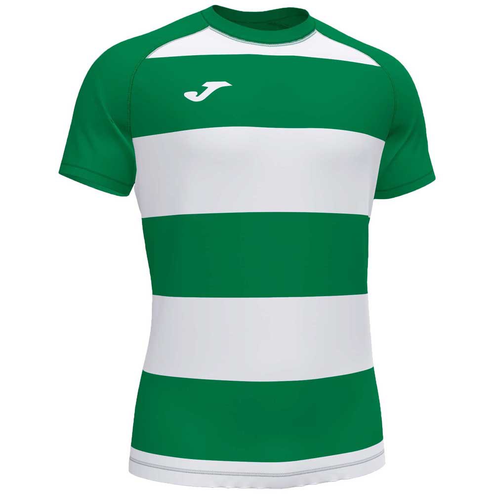 Joma T-shirt à Manches Courtes Prorugby Ii 4-6 Years Green Medium / White