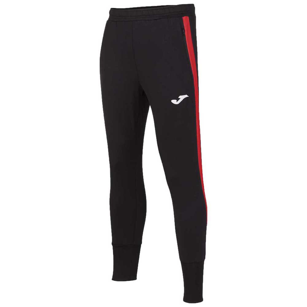 Joma Pantalons Longs Advance 7-8 Years Black / Red