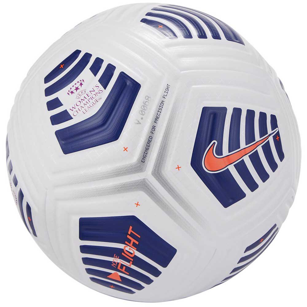 Nike Ballon Football Uefa Women´s Champions League Flight 20/21 5 White / Regency Purple / Bright Mango
