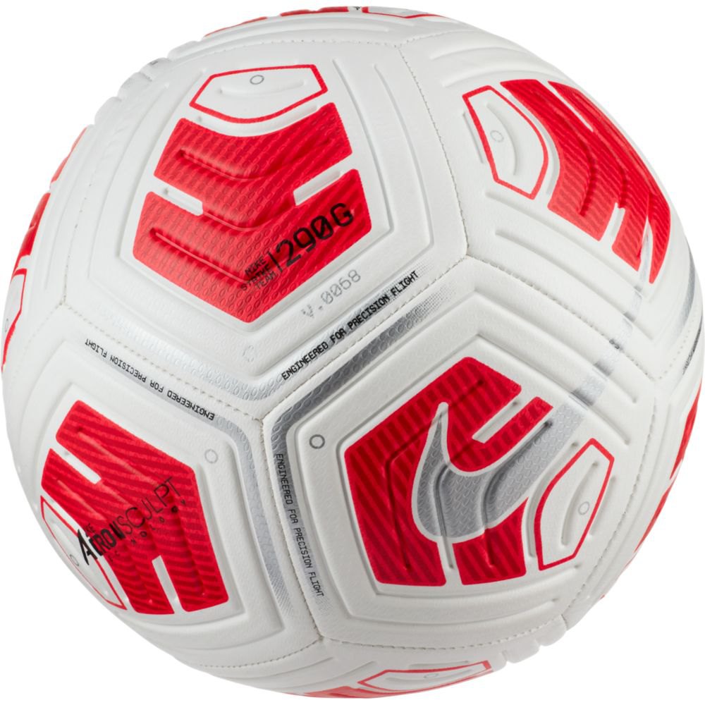 Nike Strike Team Football Ball Blanc 5