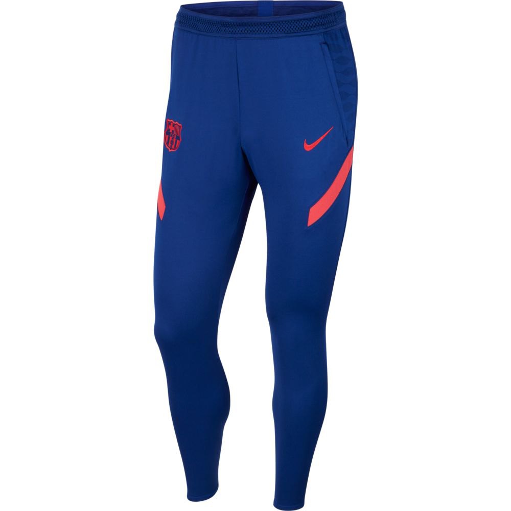 Nike Fc Barcelona Strike Knit 20/21 Pants Bleu S