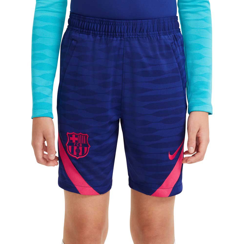 Nike Fc Barcelona Strike 20/21 Shorts Bleu M