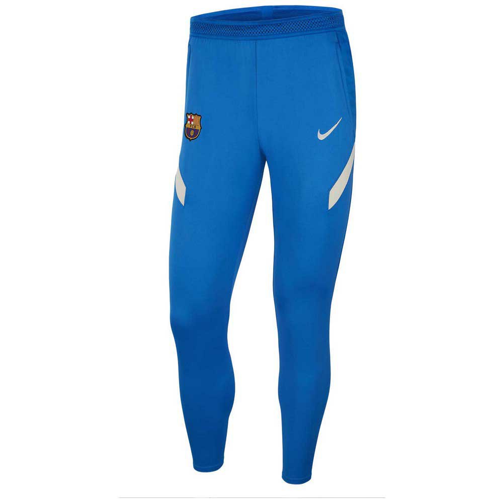 Nike Fc Barcelona Strike Knit 21/22 Pants Bleu XL