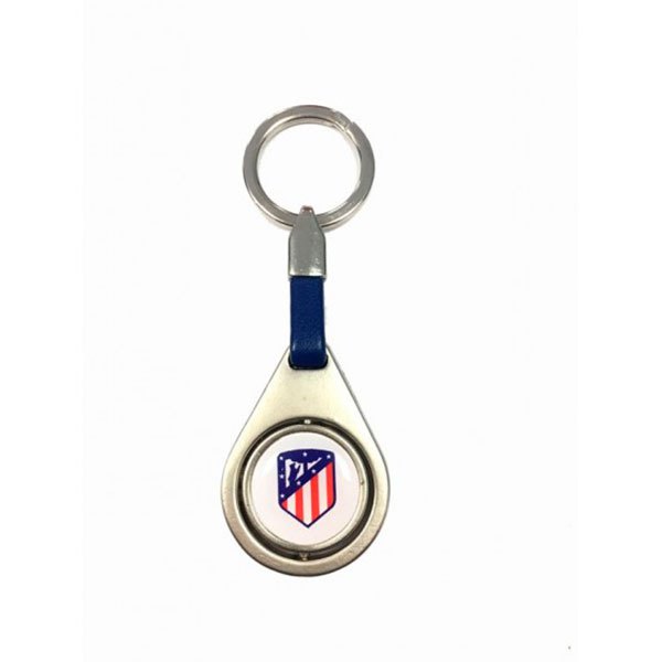 Seva Import Porte-clés Atletico Madrid One Size Silver / Blue