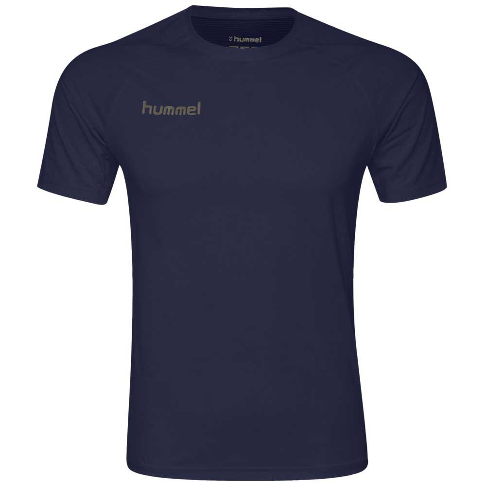 Hummel First Performance Short Sleeve T-shirt Bleu S