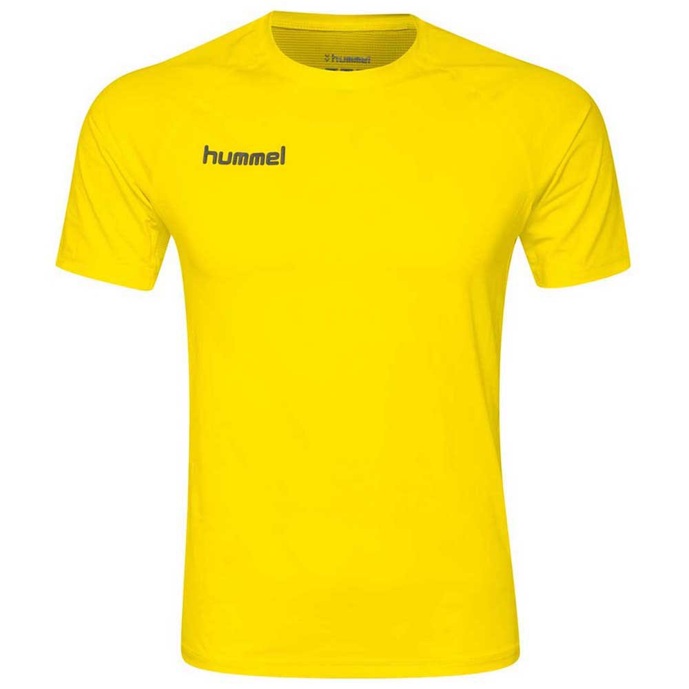 Hummel First Performance Short Sleeve T-shirt Jaune 10 Years