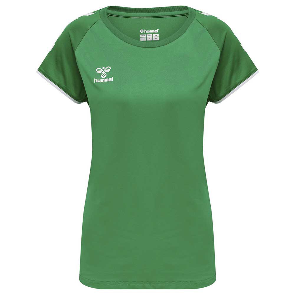 Hummel Core Volley Stretch Short Sleeve T-shirt Vert XL Femme