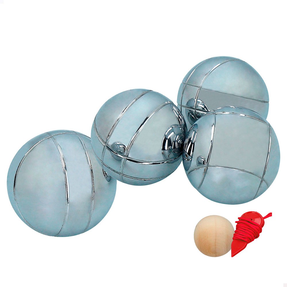 Aktive Professional Petanque Set 4 Balls Gris