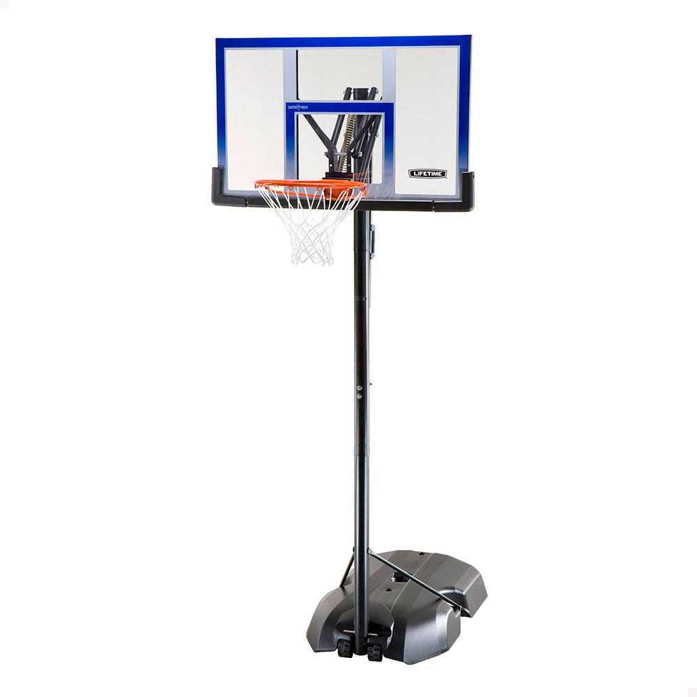 Lifetime Uv 100 240-305 Cm Résistant Basketball Corbeille Ajustable Hauteur 240-305 Cm 305 cm Clear / Blue
