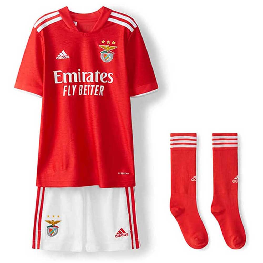 Adidas Sl Benfica 21/22 Home Mini Kit Junior Rouge 128 cm