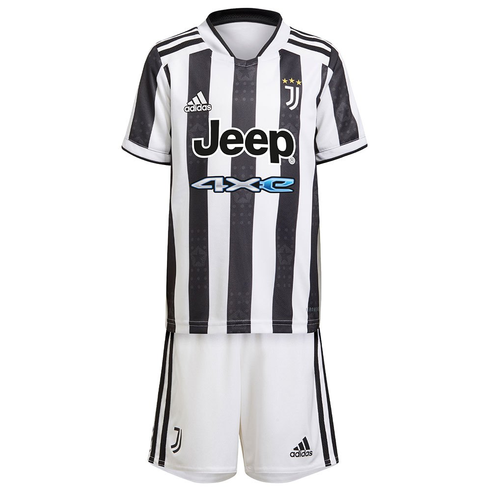 Adidas Accueil Mini Kit Junior Juventus 21/22 104 cm White / Black / White