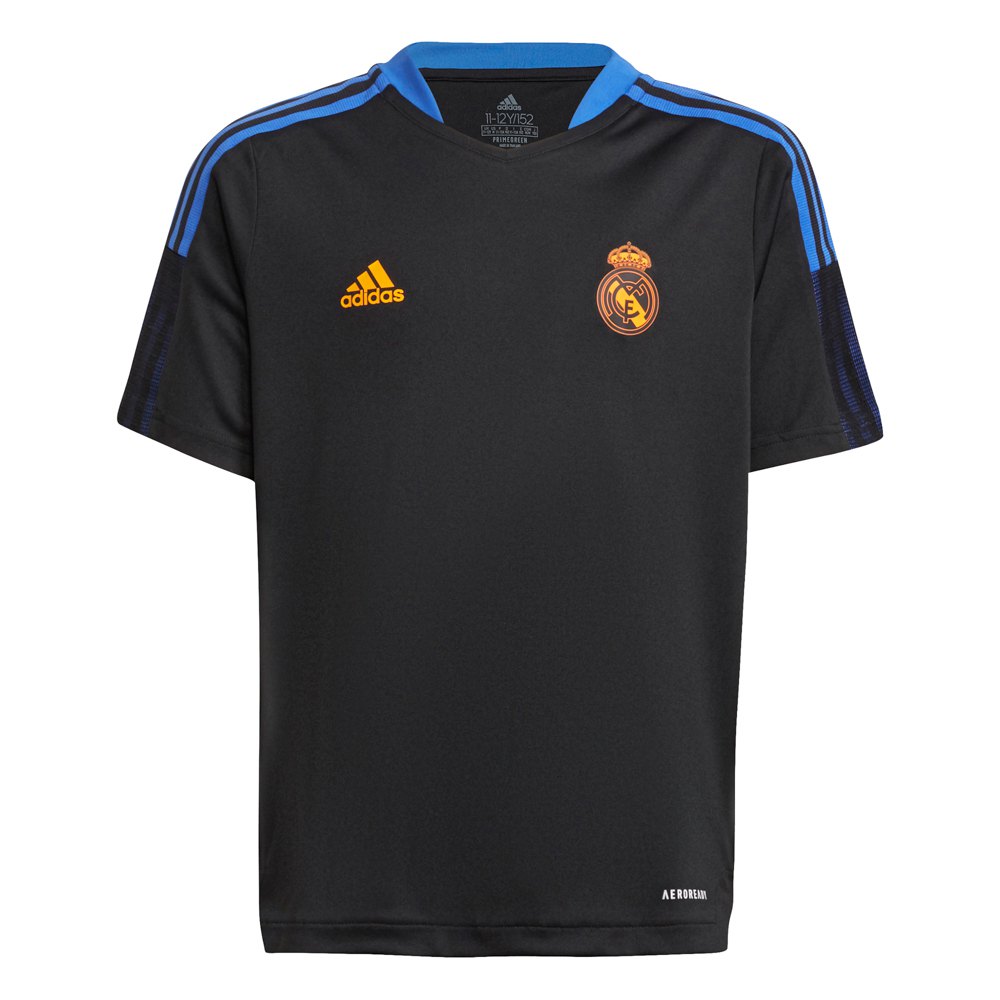 Adidas Real Madrid 21/22 Training Shirt Junior Noir 176 cm