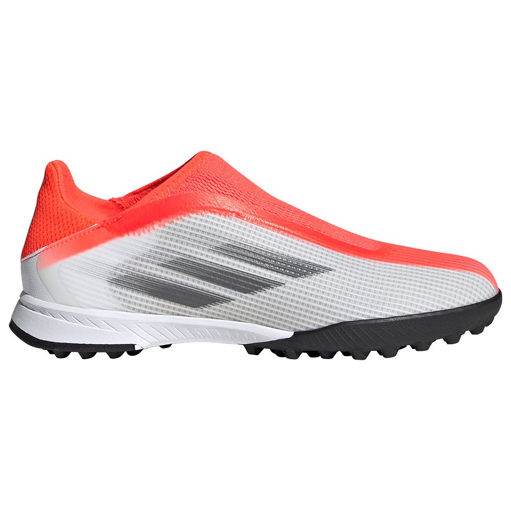 Adidas Chaussures Football X Speedflow.3 Ll Tf EU 35 Ftwr White / Iron Metalic / Solar Red