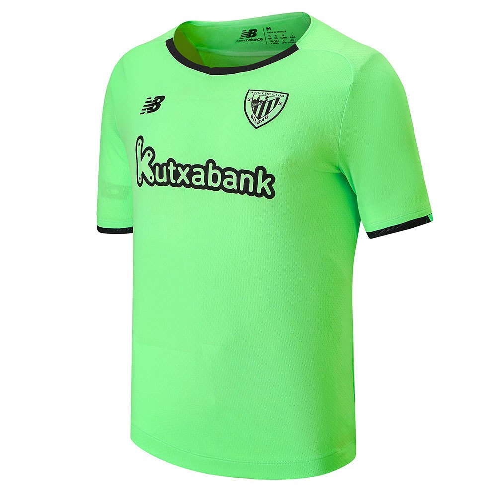 New Balance Athletic Club Bilbao 21/22 Away Junior Short Sleeve T-shirt Jaune L