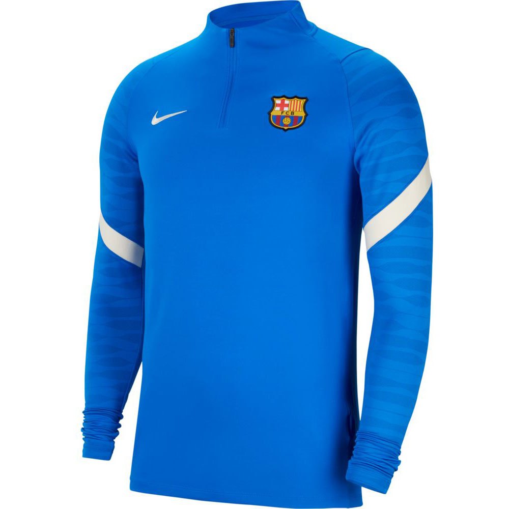 Nike Fc Barcelona 21/22 Strike Drill Sweatshirt Bleu 2XL