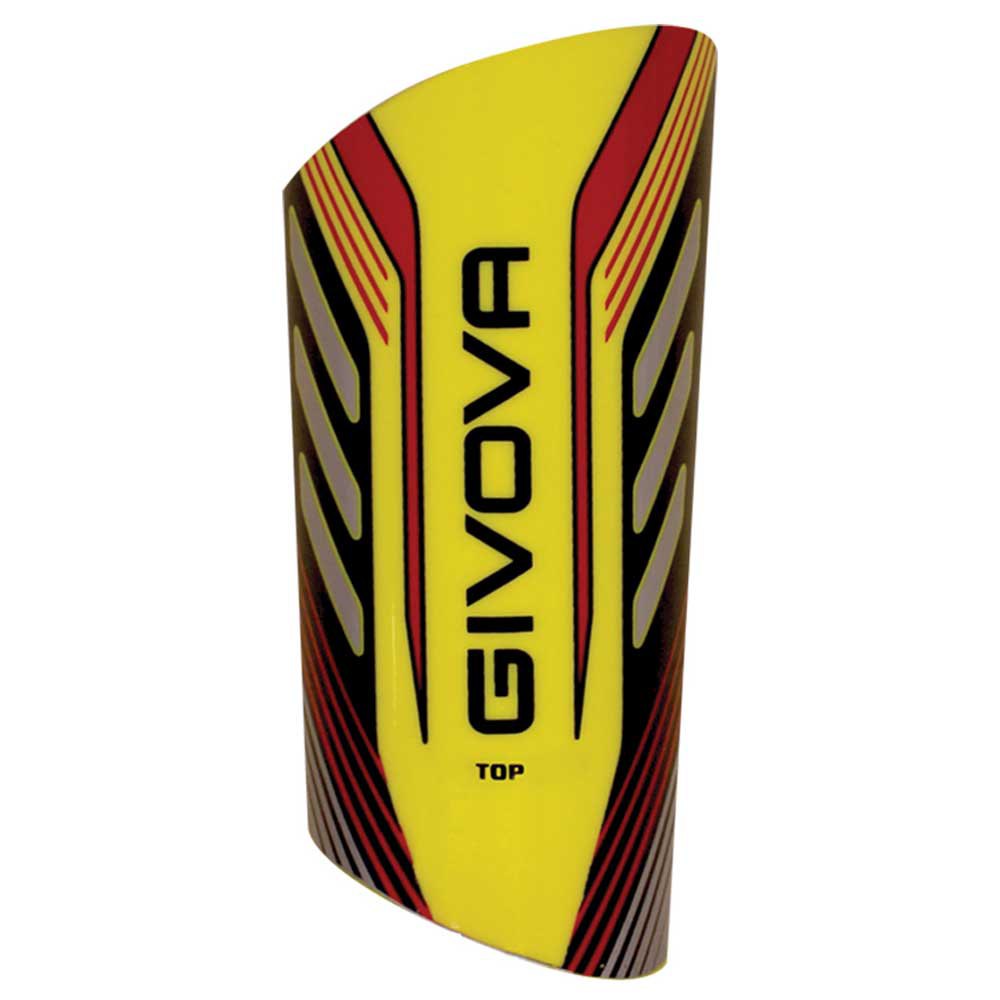 Givova Protège-tibias De Football Top One Size Yellow / Black