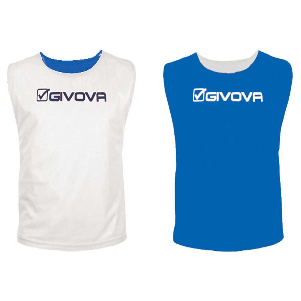 Givova Double Training Vest Blanc,Bleu XL