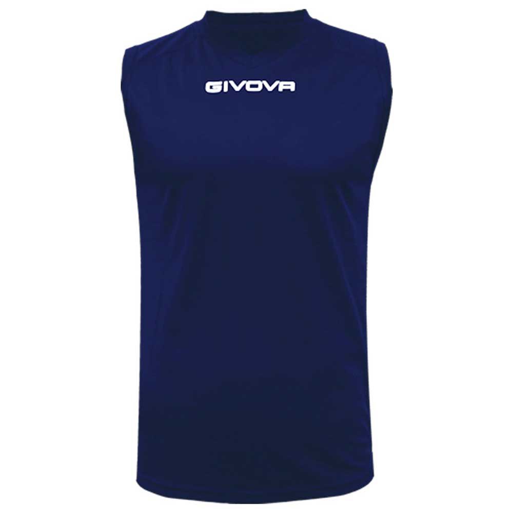 Givova Sleeveless T-shirt Bleu 2XL