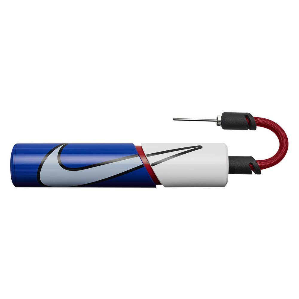Nike Accessories Gonfleur À Bille Essential Intl One Size Blue / Red / White