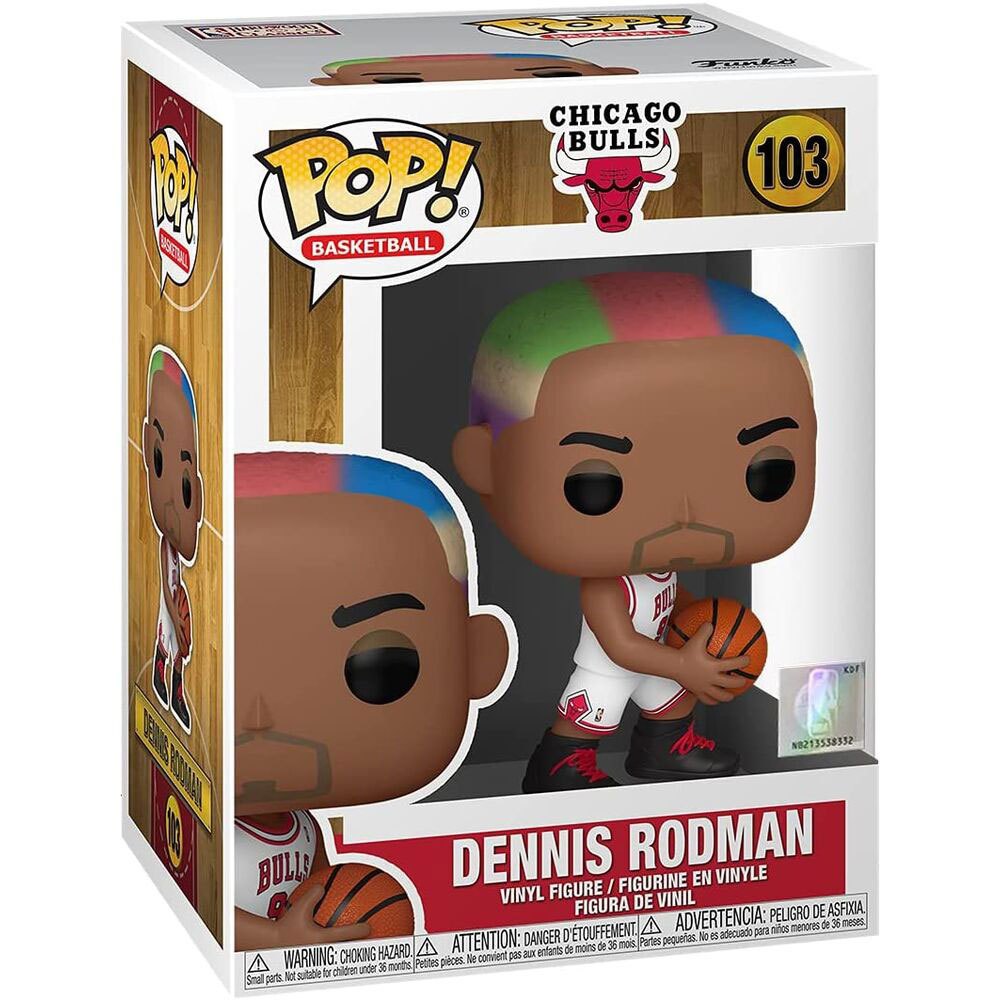Funko Pop Nba Legends Dennis Rodman Bulls Home Multicolore