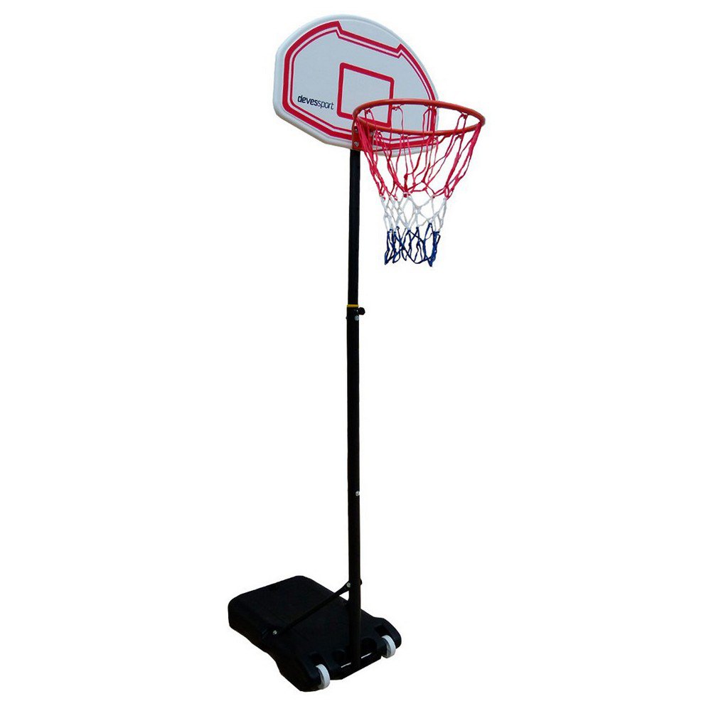 Devessport Adjustable Basketball Basket Noir 210 cm