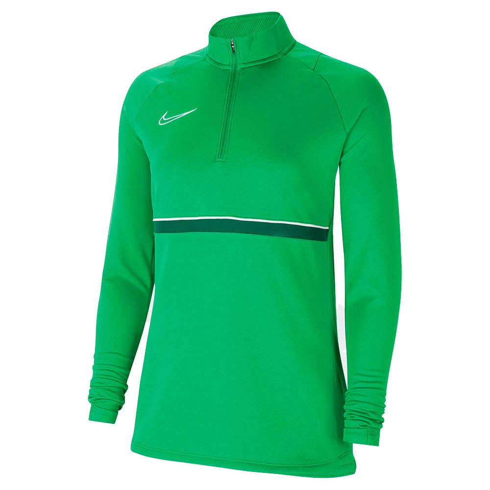 Nike Dri Fit Academy Drill Long Sleeve T-shirt Vert XL Femme