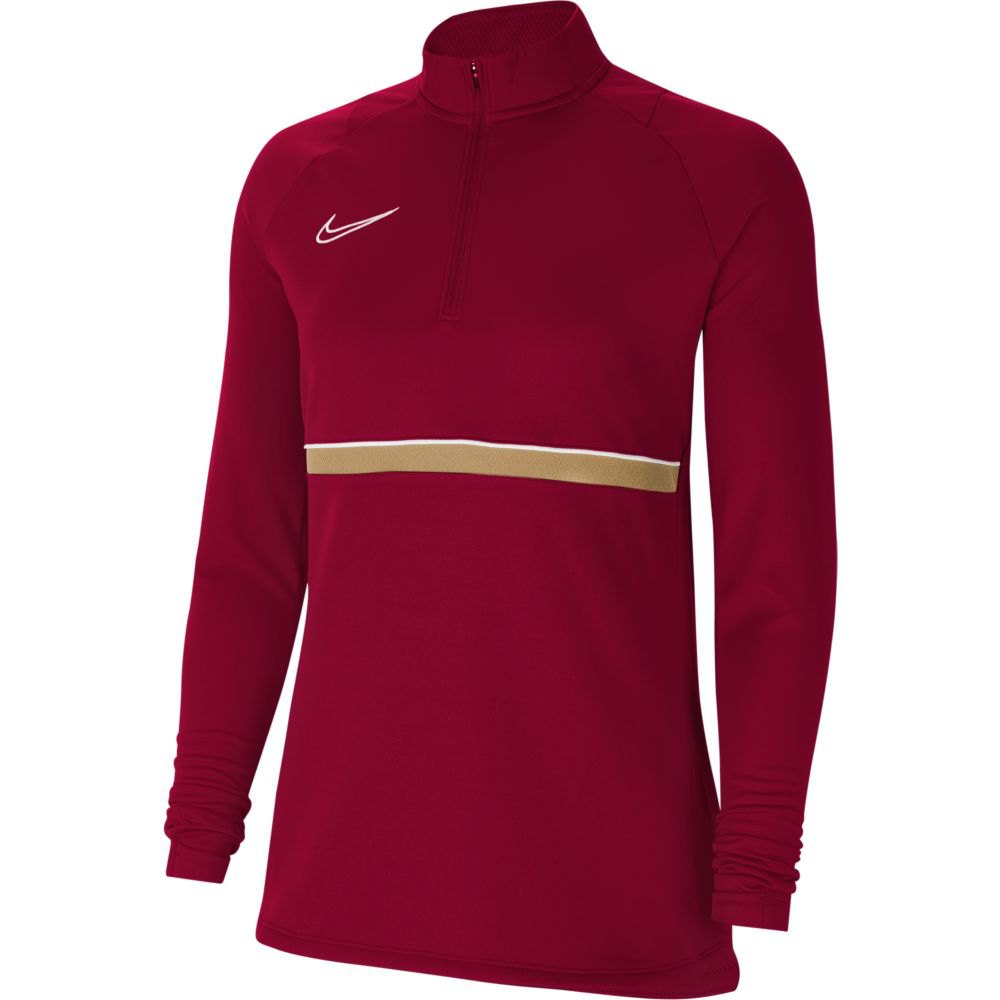 Nike Dri Fit Academy Drill Long Sleeve T-shirt Rouge XS Femme