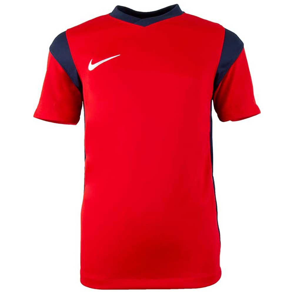 Nike Dri Fit Park Derby 3 Short Sleeve T-shirt Rouge 13-15 Years Garçon