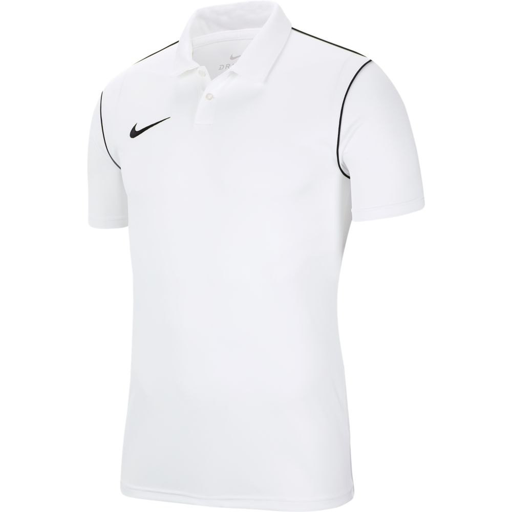 Nike Dri Fit Park Short Sleeve Polo Blanc M Homme