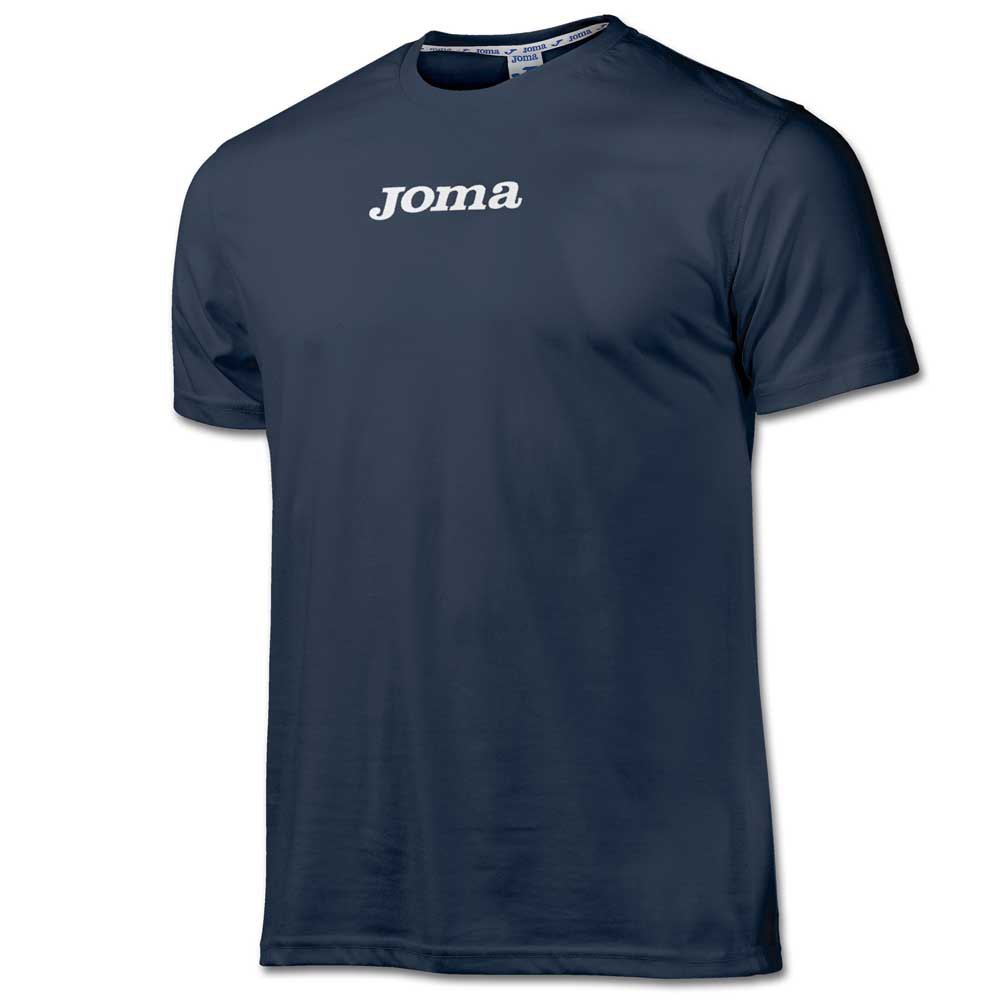 Joma Lille Cotton Short Sleeve T-shirt Bleu 11-12 Years Garçon