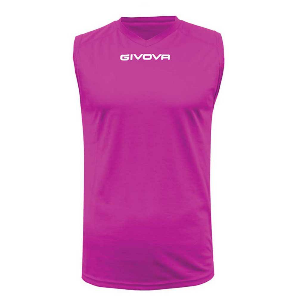 Givova Sleeveless T-shirt Rose 10-12 Years Garçon