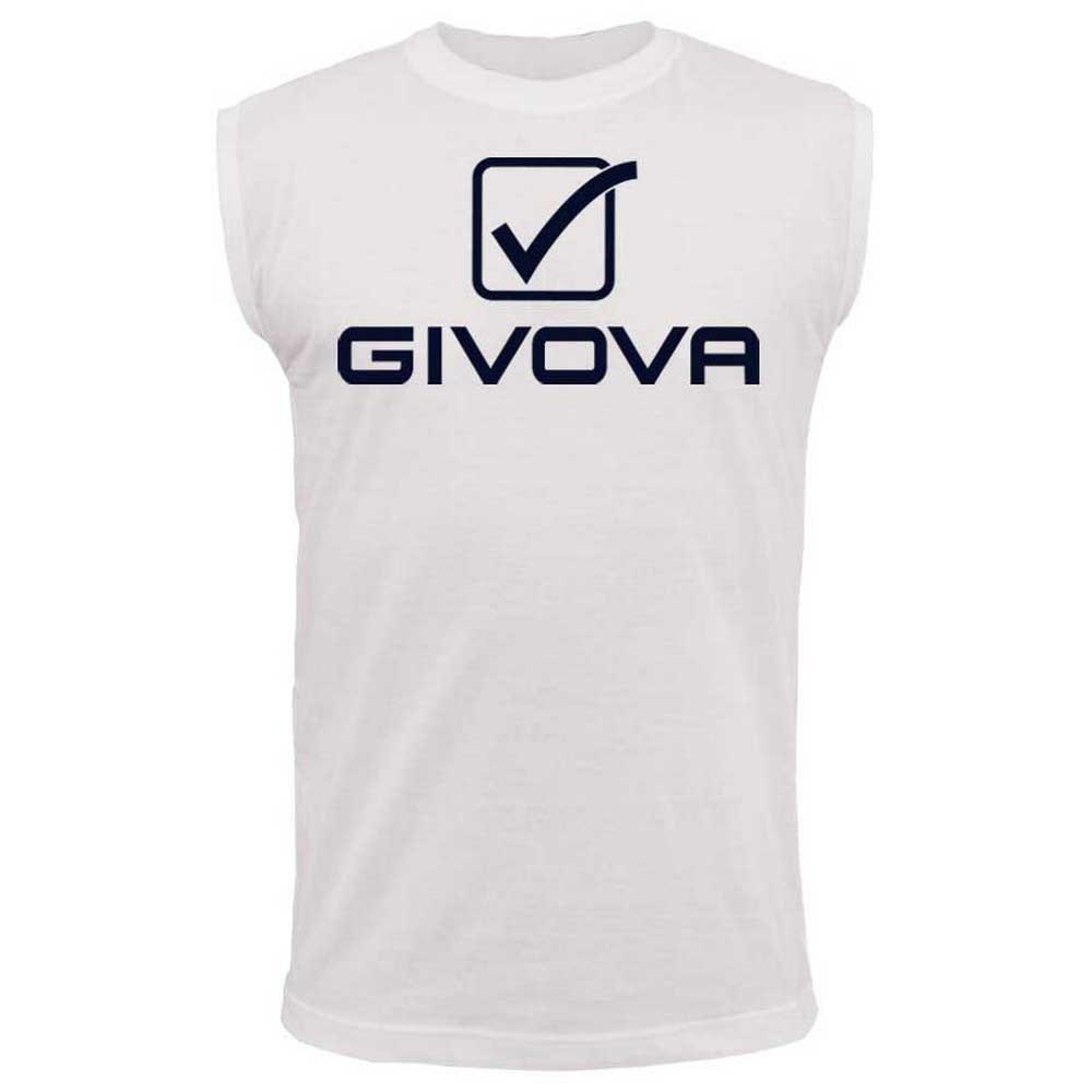 Givova Logo Big Sleeveless T-shirt Blanc 2XL Homme