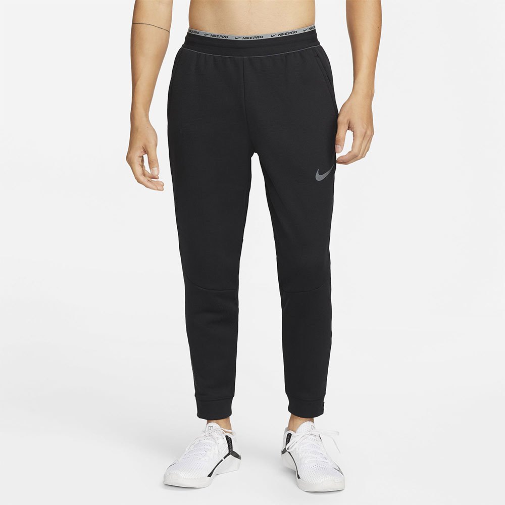 Nike Les Pantalons Pro Therma-fit XL Black / Black / Iron Grey