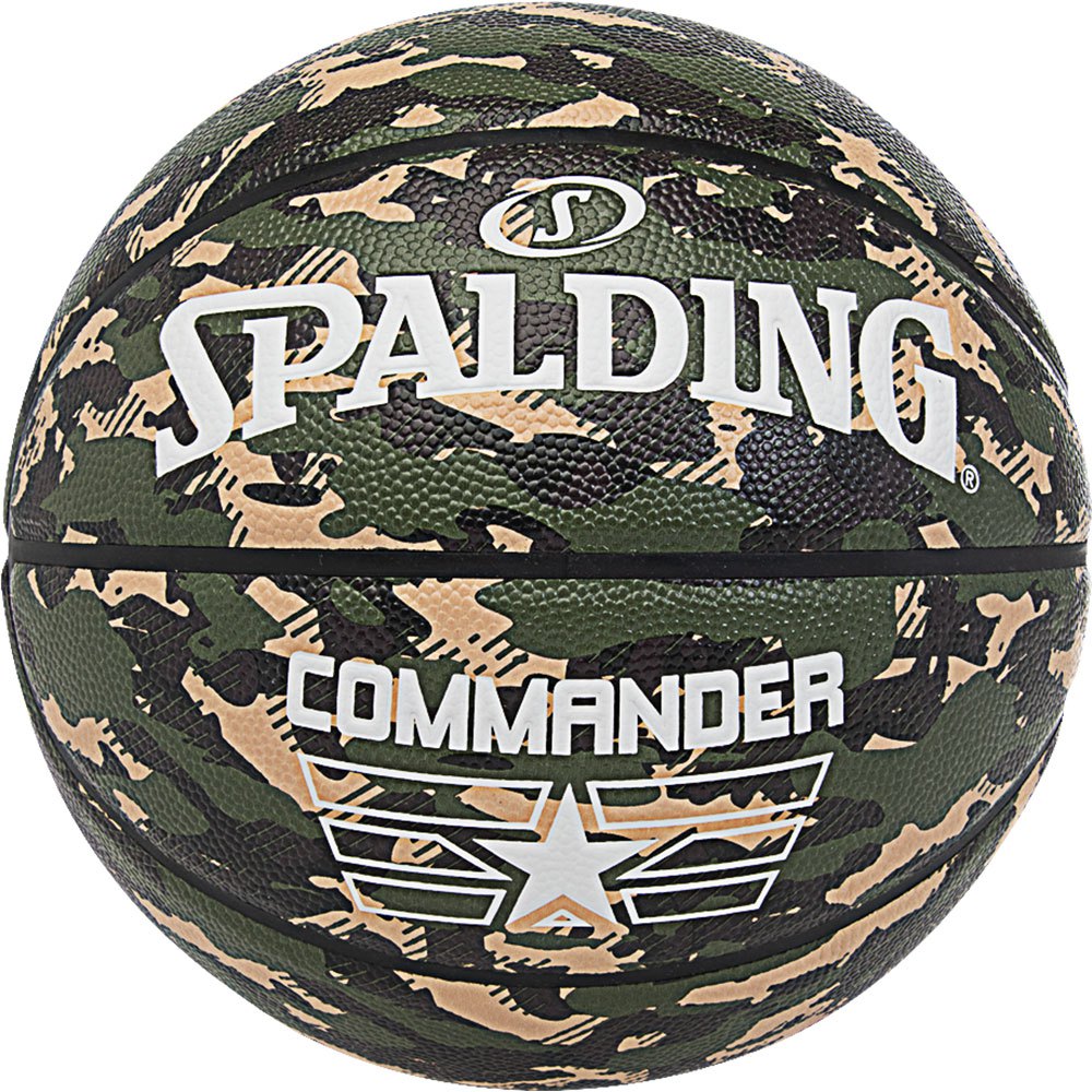 Spalding Ballon Basketball Commander Camo 7 Green