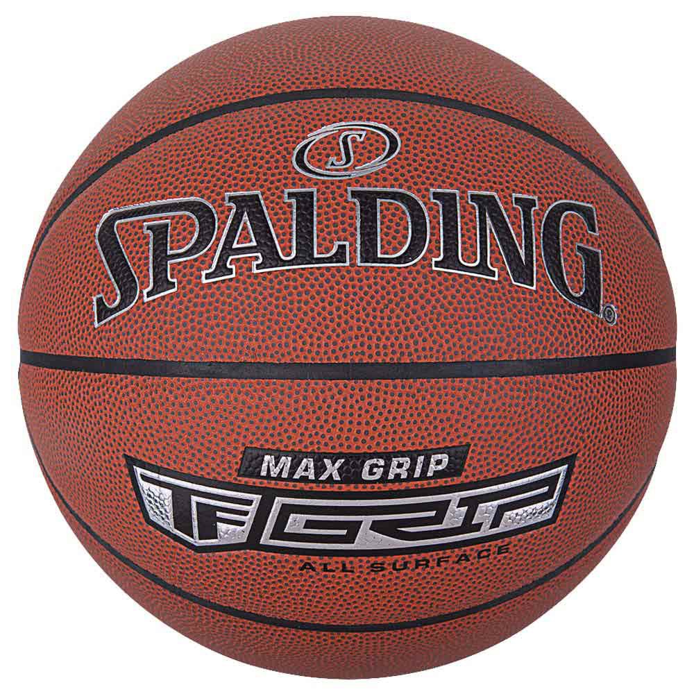 Spalding Max Grip Basketball Ball Rouge 7