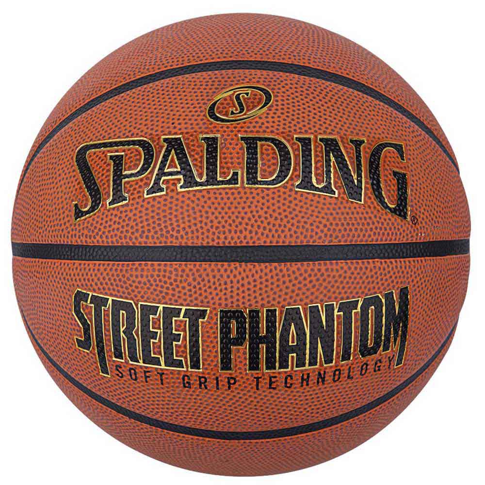 Spalding Ballon Basketball Street Phantom Orange Soft Grip Technology 5